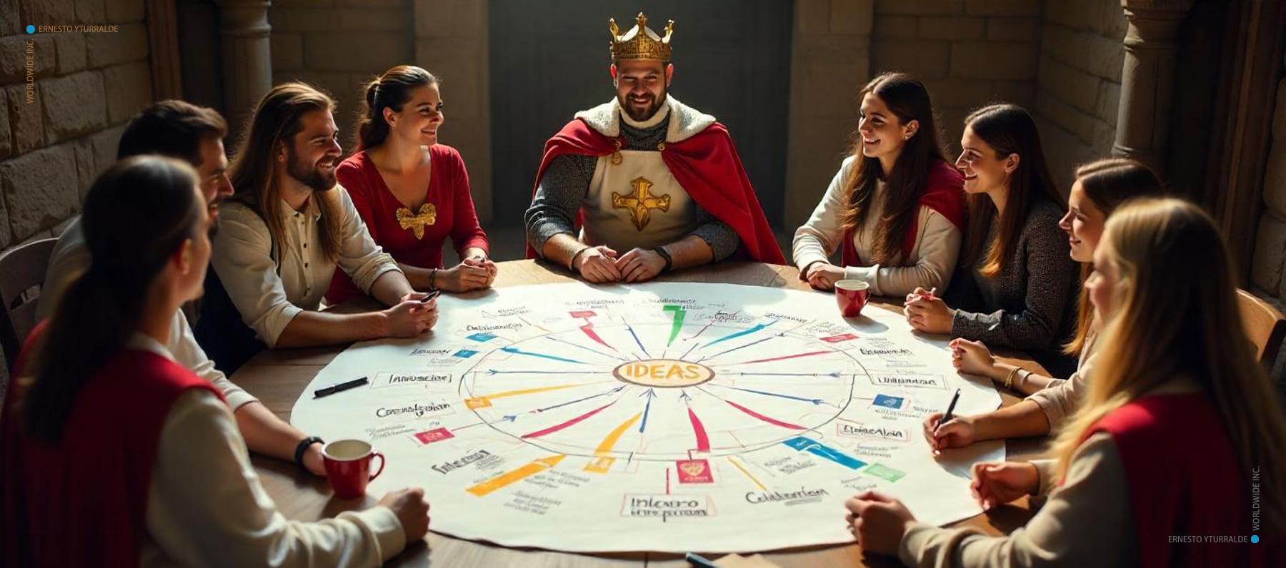 Rey Arturo: World Cafe, metodología ágil para la co-creación desde la Inteligencia Colectiva